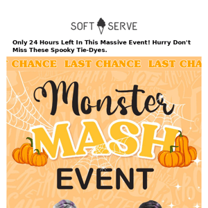 Monster Mash Event 👻 Only 24 Hours Left