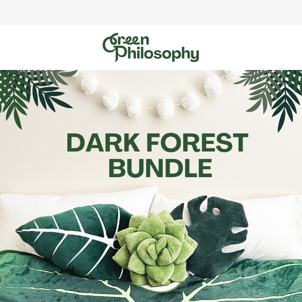 Deep Comfort Awaits 🌲 Save Over 35% on Our Dark Forest Bundle!