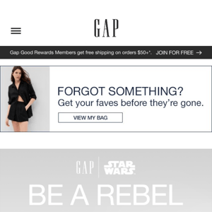 Just landed: NEW GAP | STAR WARS