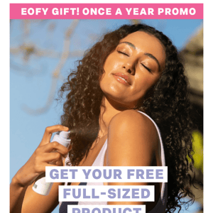 Final hours! FREE Full-sized SPF