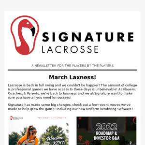 The Signature Newsletter | March