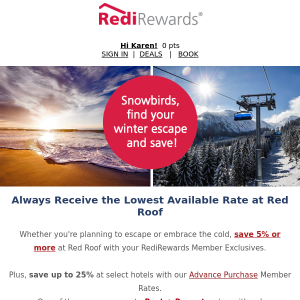 Red Roof, Unlock Your February Member Exclusives Now