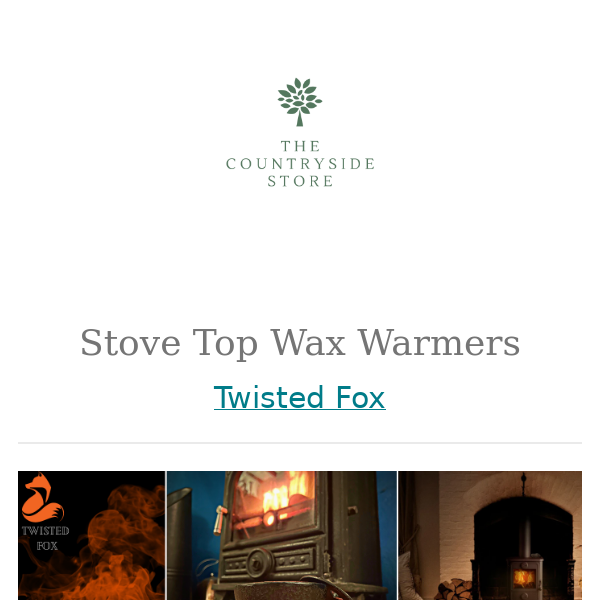 Stove Top Wax Warmers 🔥 - The Countryside Store UK