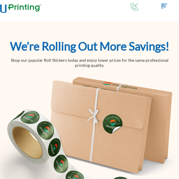 More Savings, Same Professional Printing Quality.