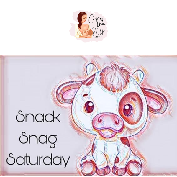 Snack Snag Saturday!   Bacon, Pretzels and Raisins - Oh My! Drops at 9 am PT/10am MT/11 am CT/12 ET