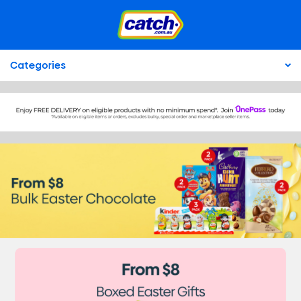 🤤 Easter Gift Boxes From $8: Cadbury, Darrell Lea & more