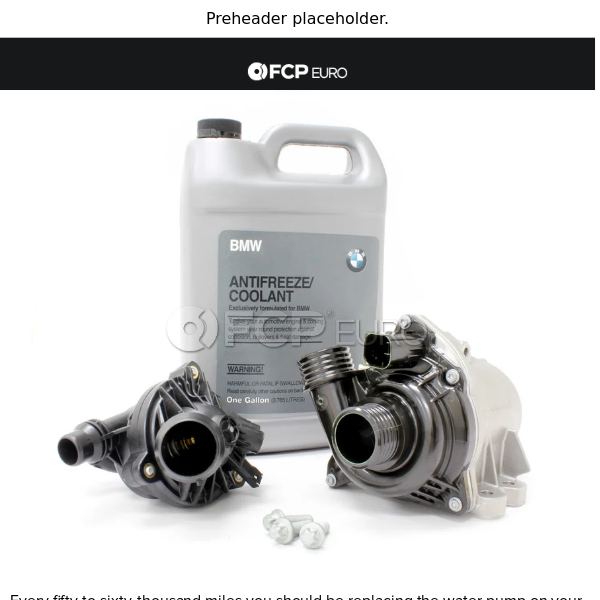 Everything You Need To Know About Changing Your BMW's N54 Water Pump