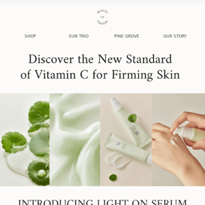 ☘️New Arrival - Light On Serum : Centella + Vita C🍋