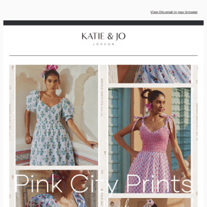 NEW IN: Pink City Prints