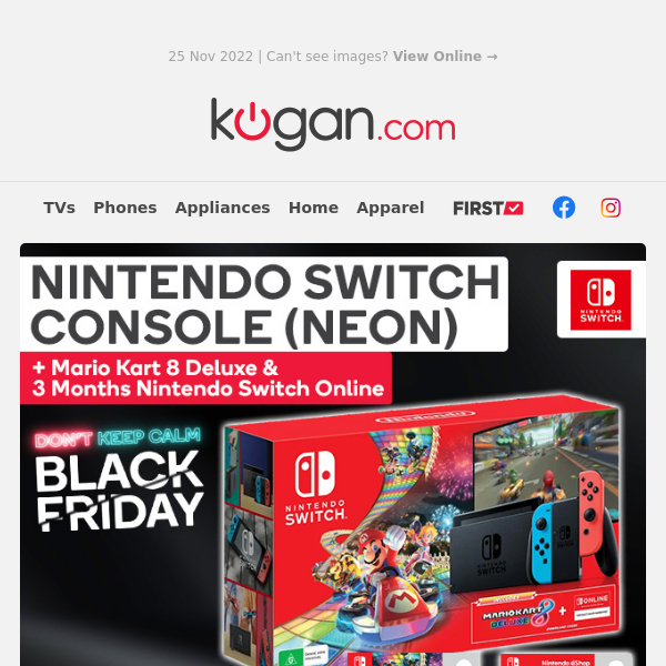 Price Slashed on Nintendo Switch Bundle for Black Friday - Must End Sunday!