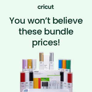 Act Fast⏳Cricut Bundle Sale Ends Tonight⏳