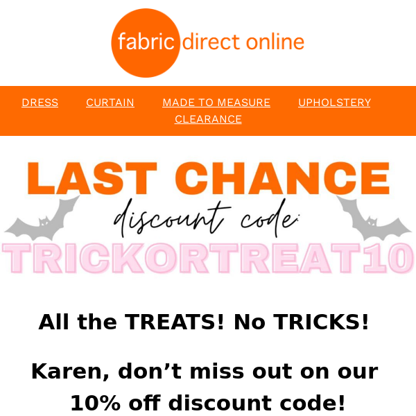 FINAL HOURS! Discount code ends HALLOWEEN 👻🎃💀