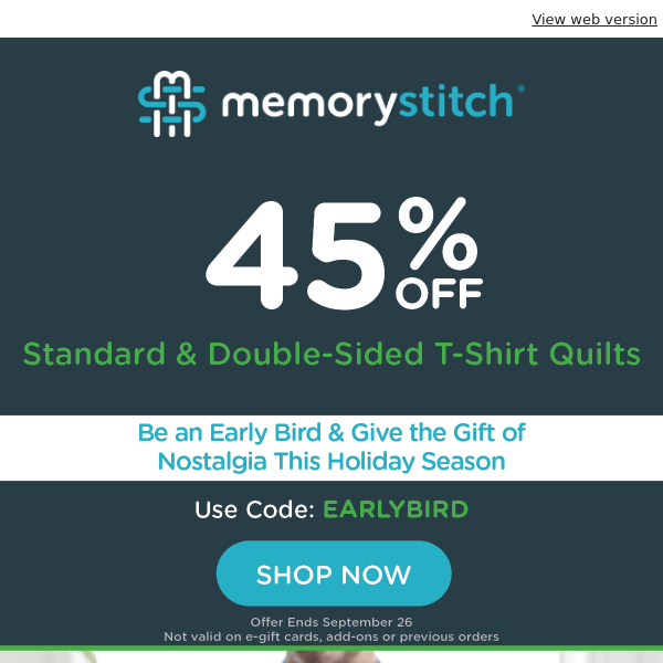 The Early Bird Gets 45% Off Popular Items 🐦