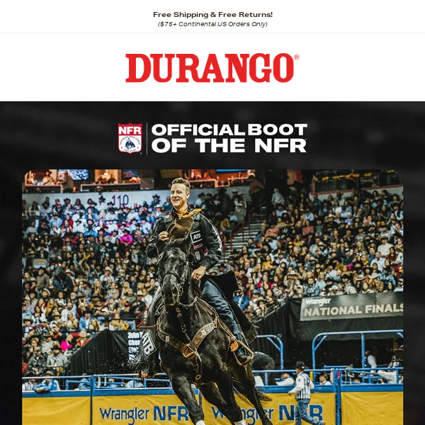 Team Durango 2023 Wrangler National Finals Rodeo Qualifiers!