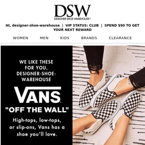 If you like Vans, this email is for you.