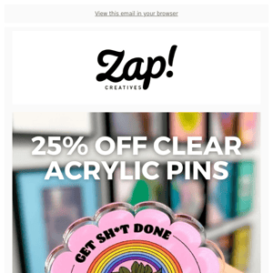 Make a statement with 25% Off Eco-Friendly Pins! ♻