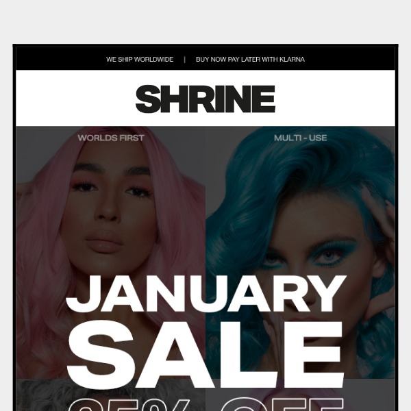 Our January Sale is HERE!