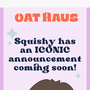 HUGE announcement coming soon!!! 😮