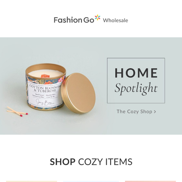 The Cozy Shop | FashionGo Home