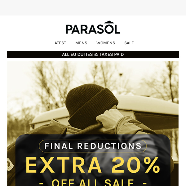 Extra 20% Off Sale | Use Code 20FR