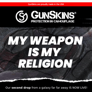 LIMITED EDITION DROP #2: My Weapon Is My Religion