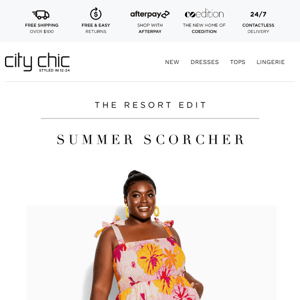 The Resort Edit: Summer Scorchers + 60% Off* Summer Dresses