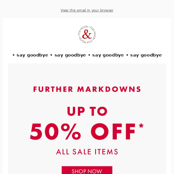 Want up to 50% off Sale?