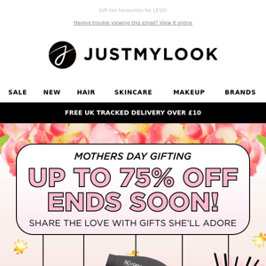 Did someone say up to 75% off? 😍