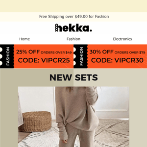 Hekka's new sets are here! Hurry up!😍