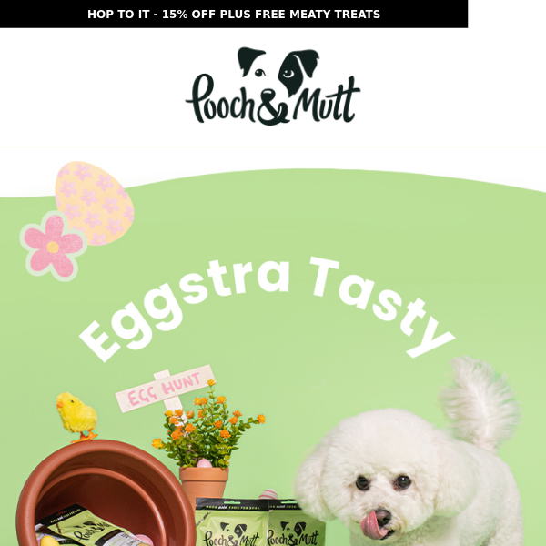 24 HOURS ONLY - Some tasty free treats for your pooch 🐰