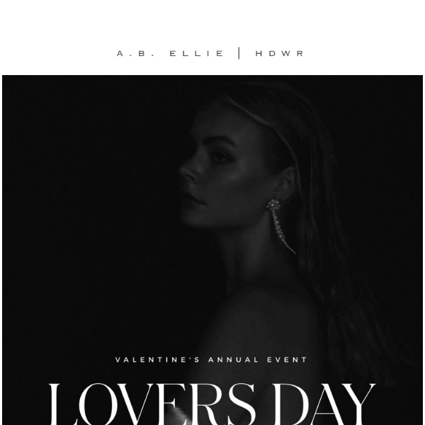 Everything 20% off— LOVERS x