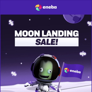Moon Landing Sale is LIVE! 🚀