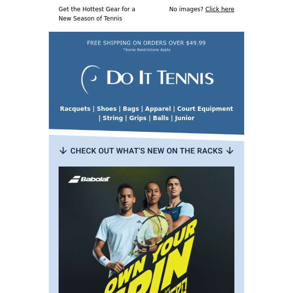 Check Out What's New on the Tennis Court