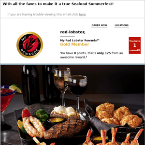 Summer’s best seafood party is at Red Lobster