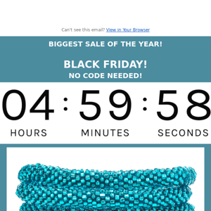 Your Teal Solid Bracelet