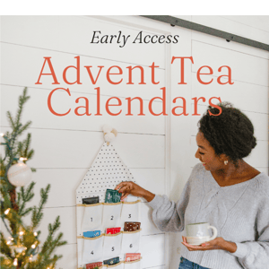 Early Access: Advent Tea Calendars 🌟