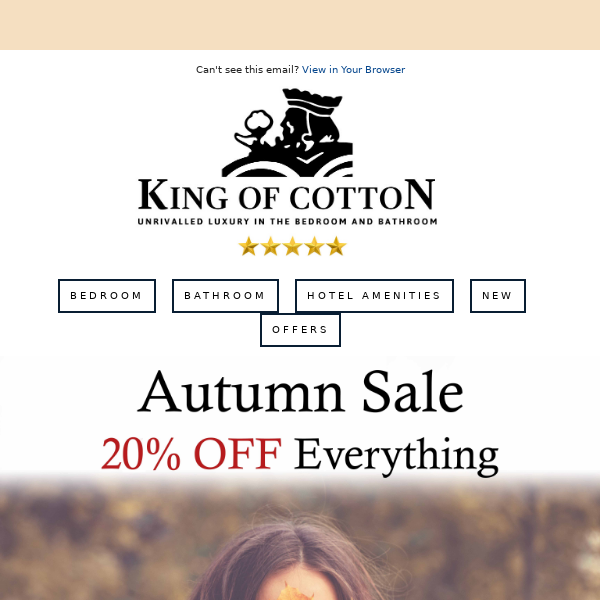 🍁 Autumn Sale 🍁 - 20% OFF Sitewide!