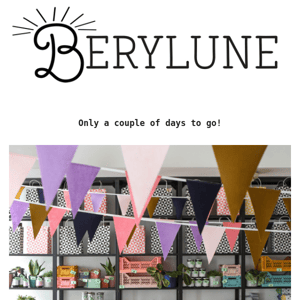 Join us! Berylune Fete in Leamington Spa on Saturday...