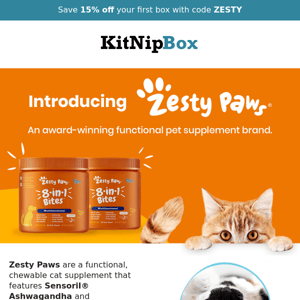 Introducing Zesty Paws