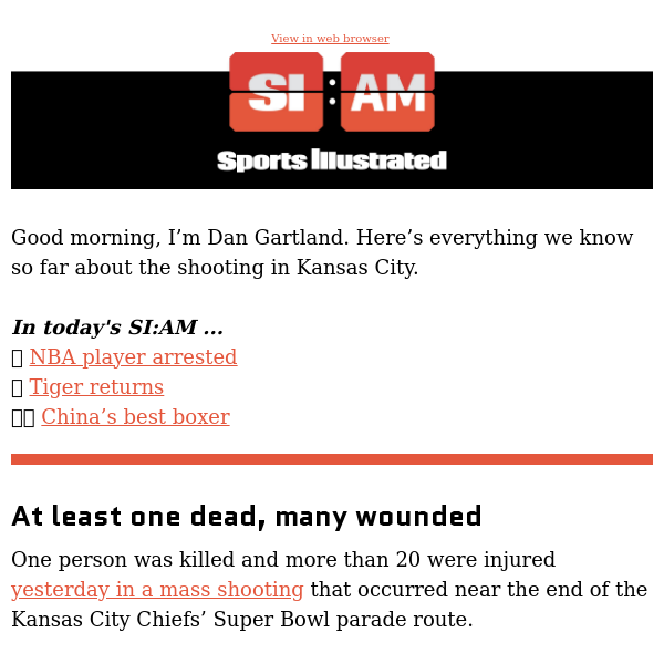 SI:AM | Tragedy at the Chiefs’ Parade