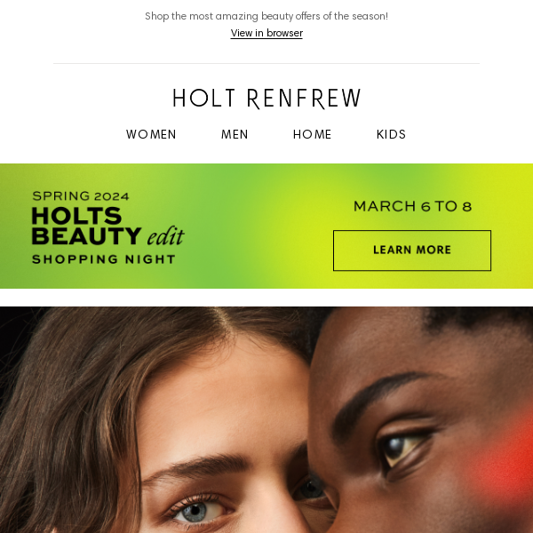 Spring 2024 | Holts Beauty Edit