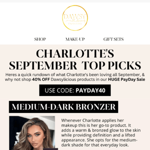 Charlotte Top Beauty Picks🖤