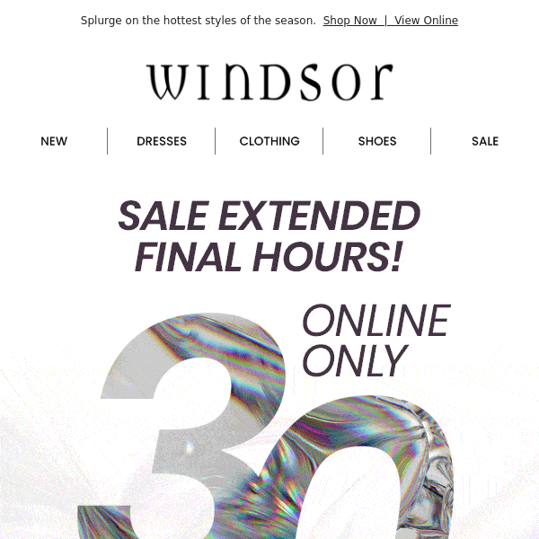 ⏳⏳FINAL COUNTDOWN - 30% OFF