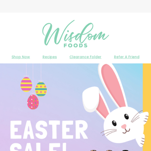 Hop into Flavourful Savings this Easter! 🐰🌷