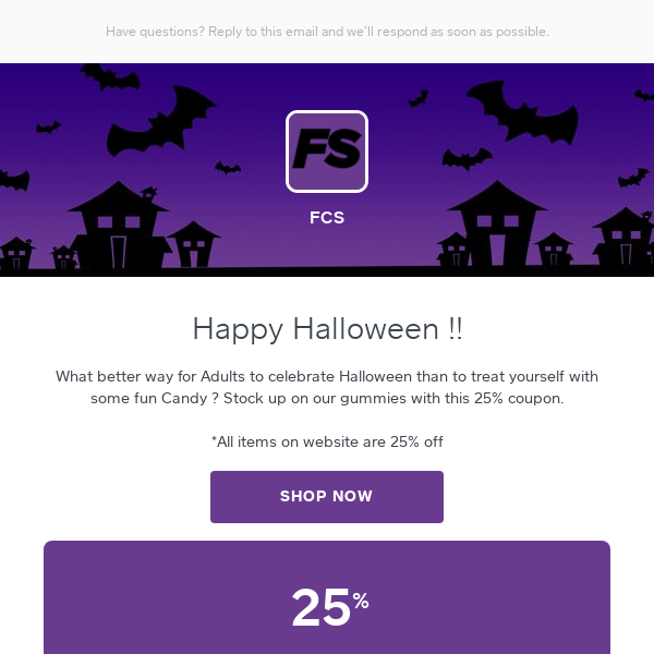 Treat yourself - coupon inside ! 👻