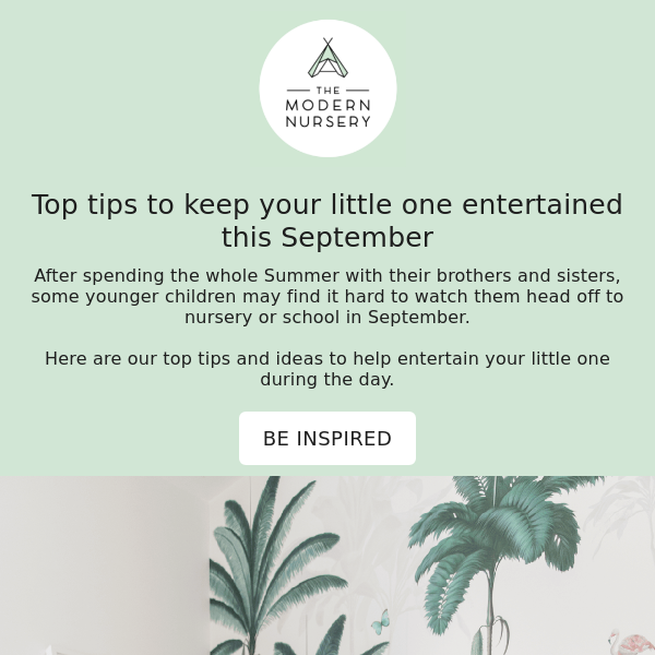 Our tops tips to keep your little one entertained this September