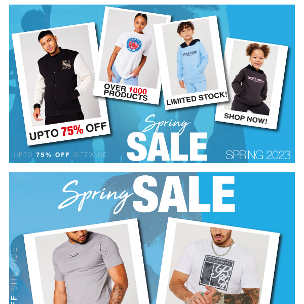 THE SPRING SALE IS HERE!! 🤩