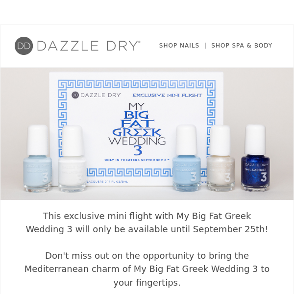 ✨ Seize Our Exclusive Greek Wedding 3 Pack - Limited Time ✨
