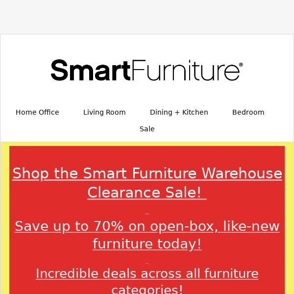 Discover Unbeatable Prices at Our Warehouse Clearance Sale! 💨