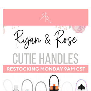 Cutie Handles have been restocked and are available now at RyanAndRose